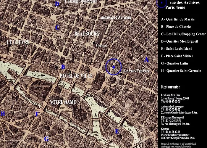 Appartamento Parisinteriorsrentals - Beautiful 2 Bdr Le Marais Notre Dame *
