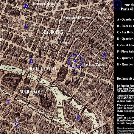 Appartement Parisinteriorsrentals - Beautiful 2 Bdr Le Marais Notre Dame *